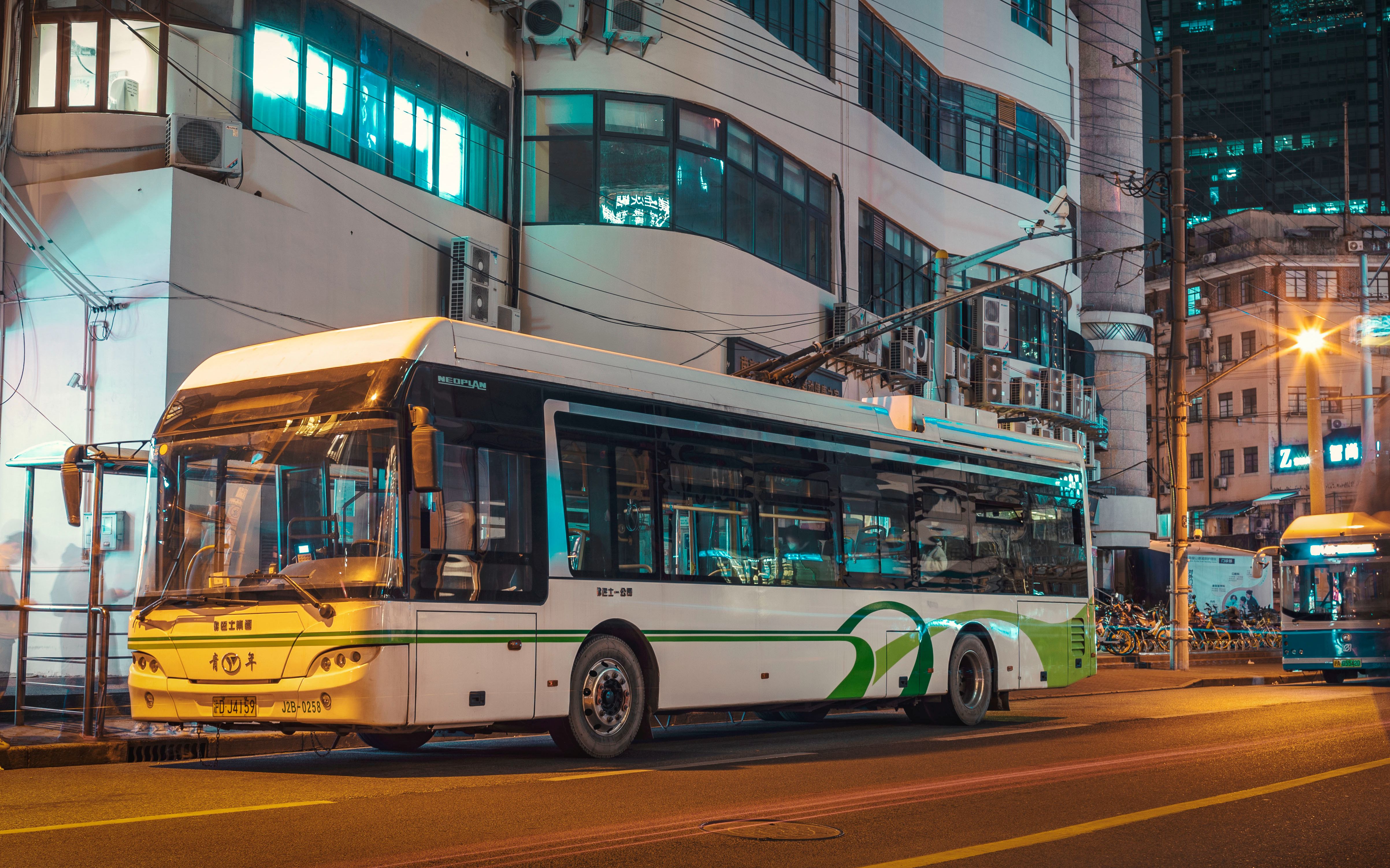 上海公交14路S5A-0001 江浦路中山北二路清客回場記